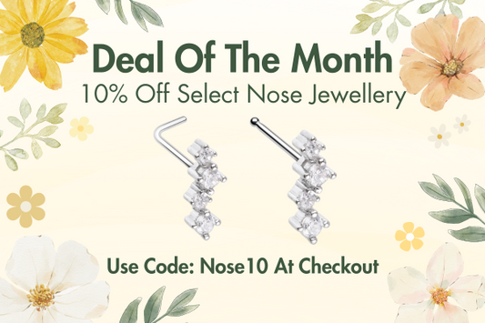 Select Nose Jewellery On Sale NOW! 🔥