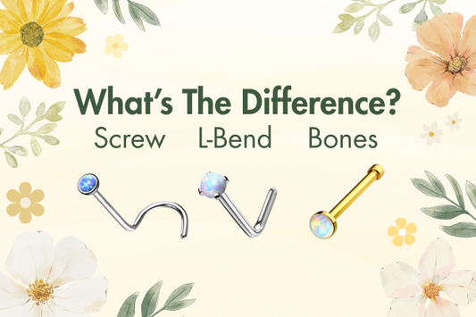 What's The Difference❓ - L-Bends, Nose Screws And Bones
