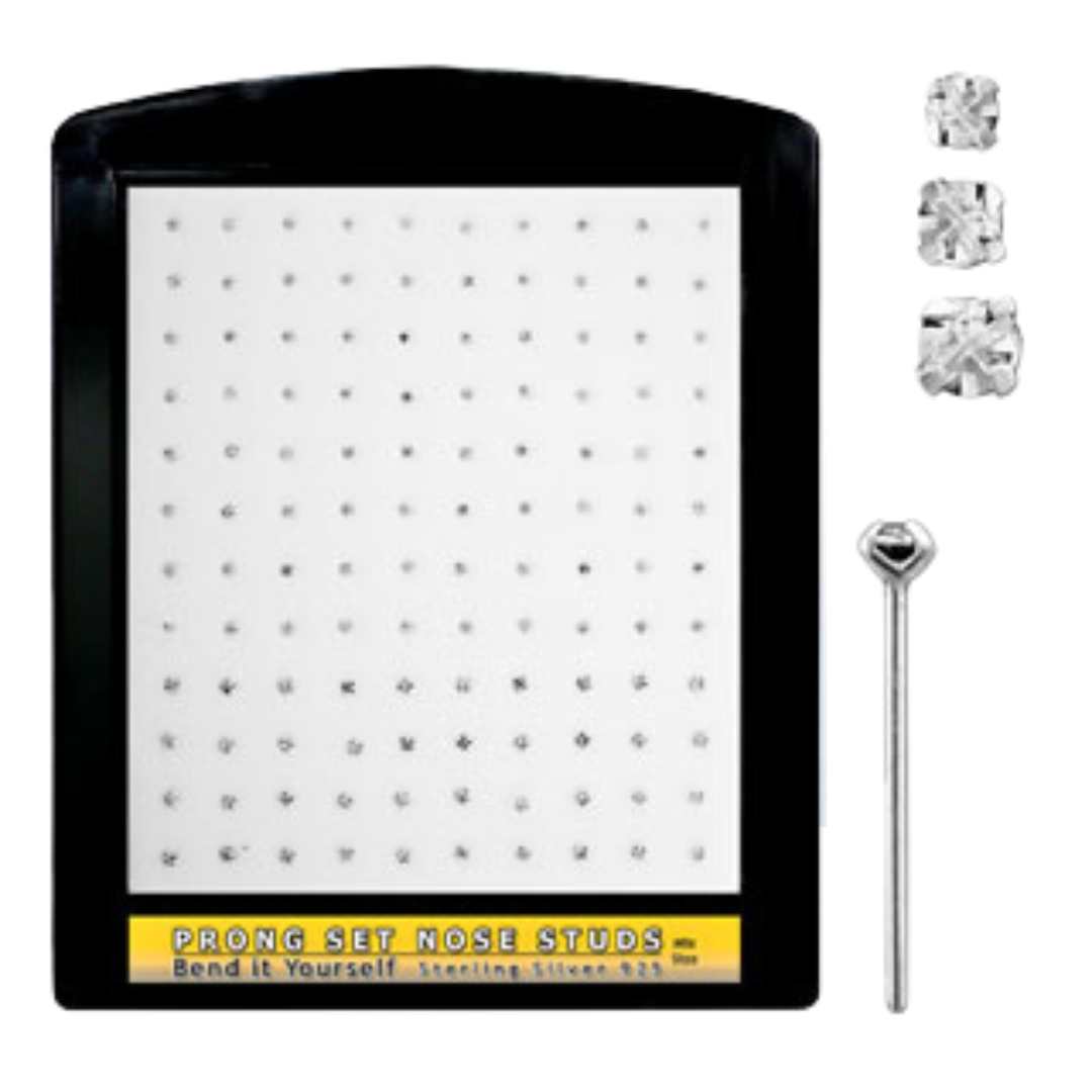 Nose Studs - 120 Piece Display