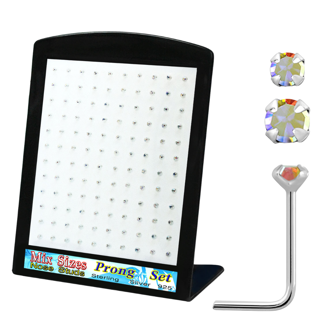 Nose Studs - 120 Piece Display