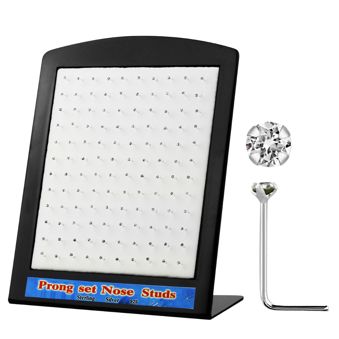 Nose Studs - 120 Piece Display