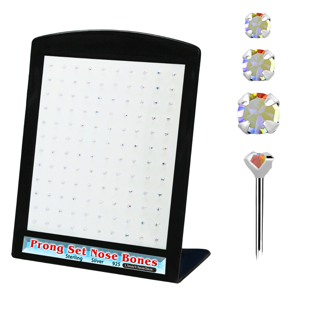 Nose Studs - 120 Piece Display