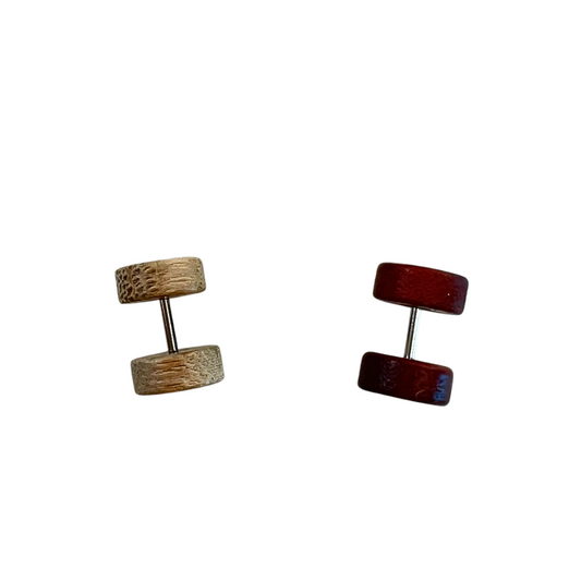 Faux Plugs - Wood Round