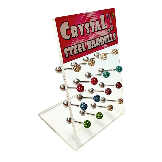 Display Of 16 Tiffany Tongue