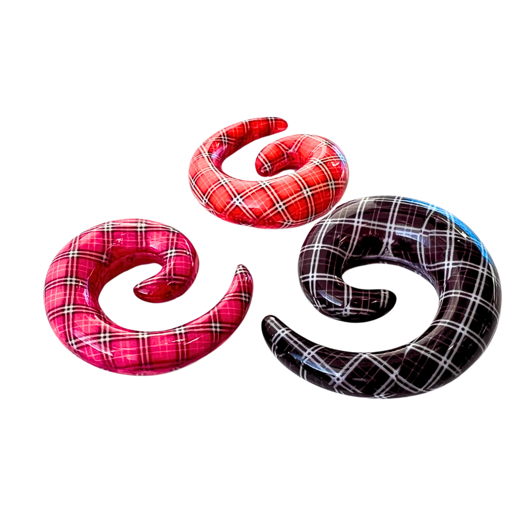 Last Chance Packs - Stretchers Pairs - Plaid Acrylic Swirls