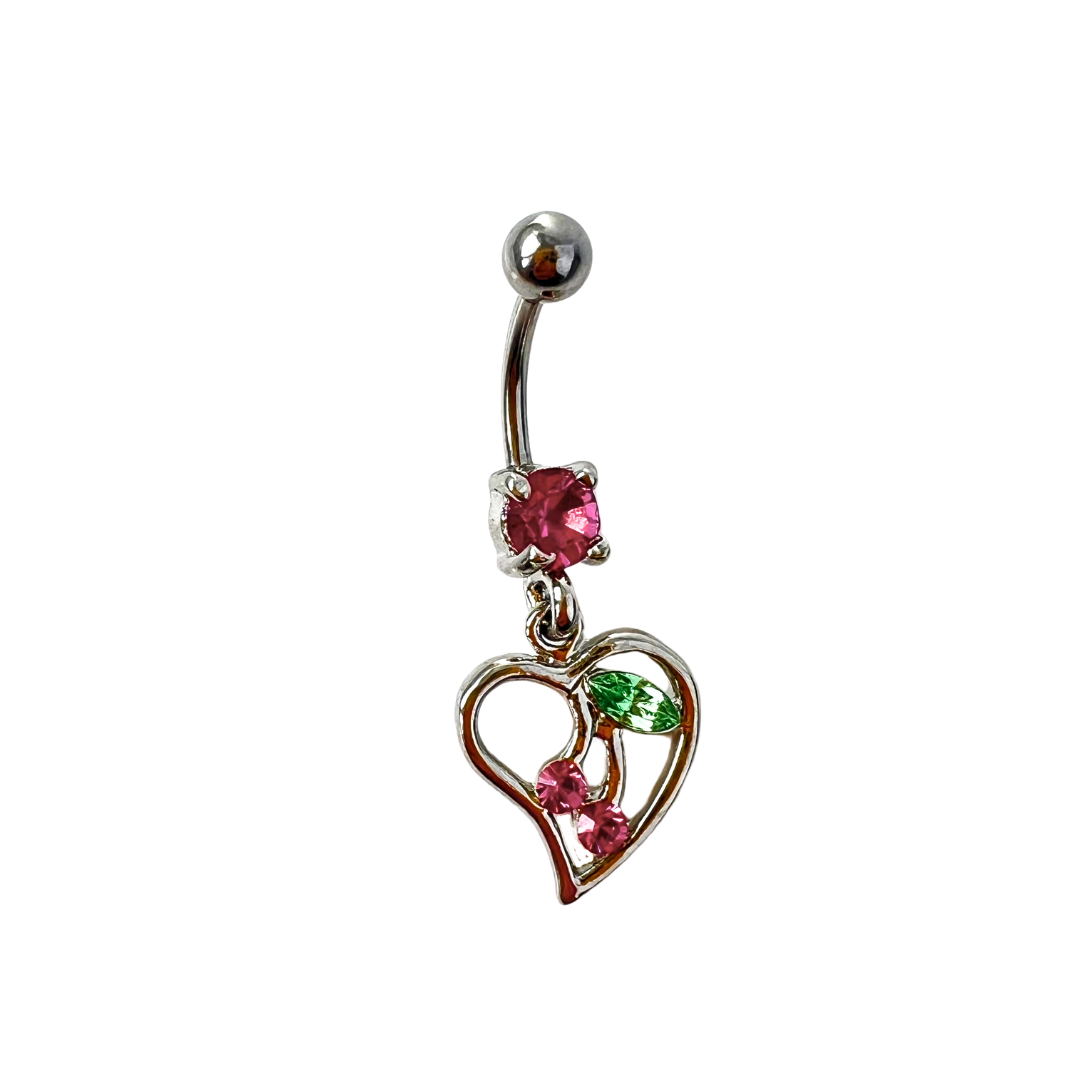 Belly Ring - H Cherry