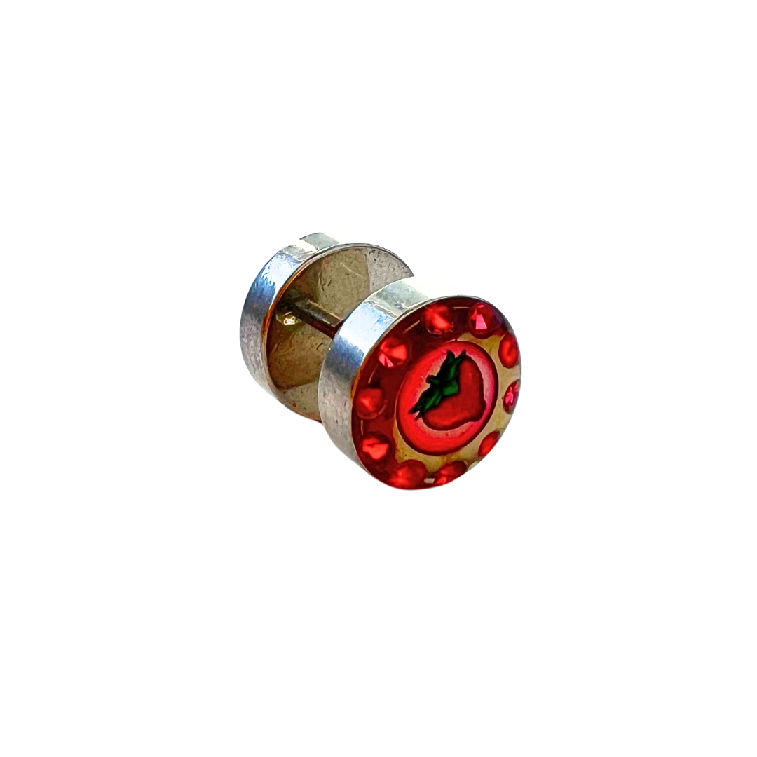 Faux Plugs - Jewelled Logo