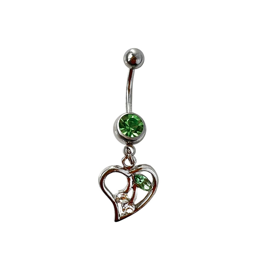 Belly Ring - H Cherry