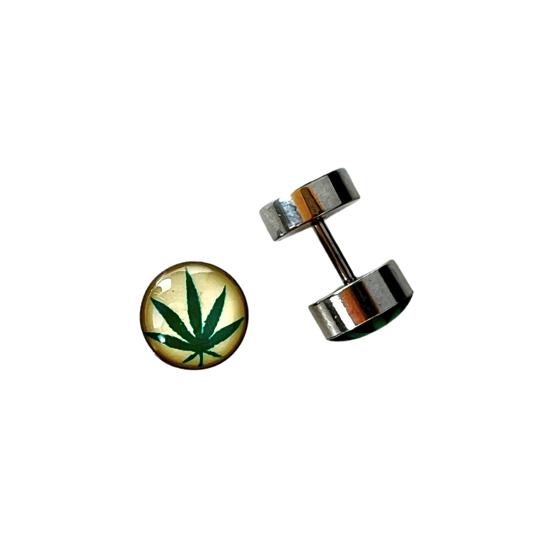 Faux Plugs - Surgical Steel Logo