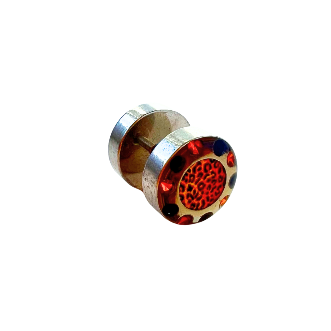 Faux Plugs - Jewelled Logo