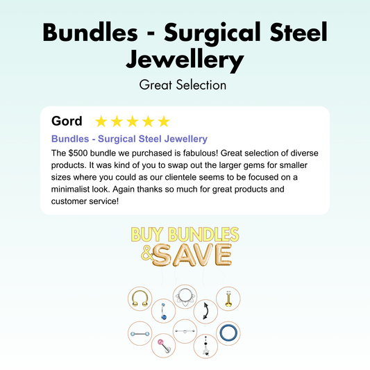 Bundles - Surgical Steel Jewellery