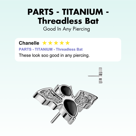 PARTS - TITANIUM - Threadless Bat