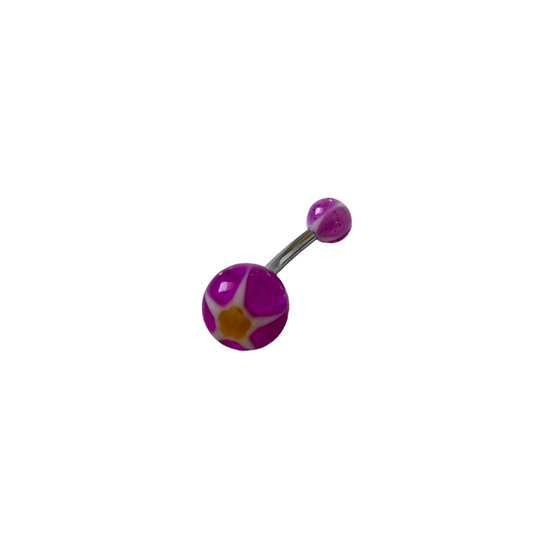 Last Chance Packs - Belly Ring - Acrylic Starburst