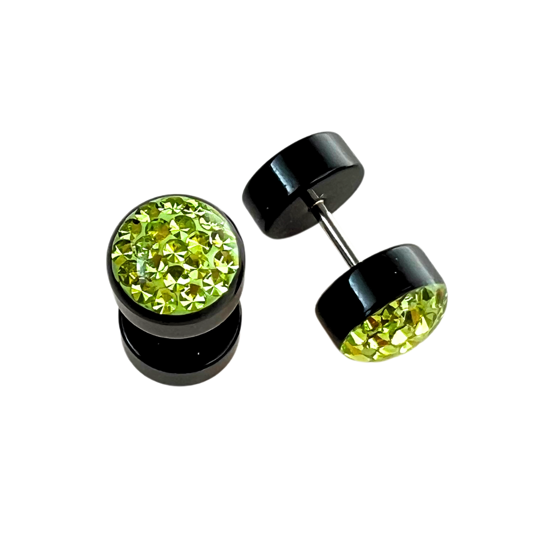 Last Chance Packs - Faux Plugs - Black Tiffany