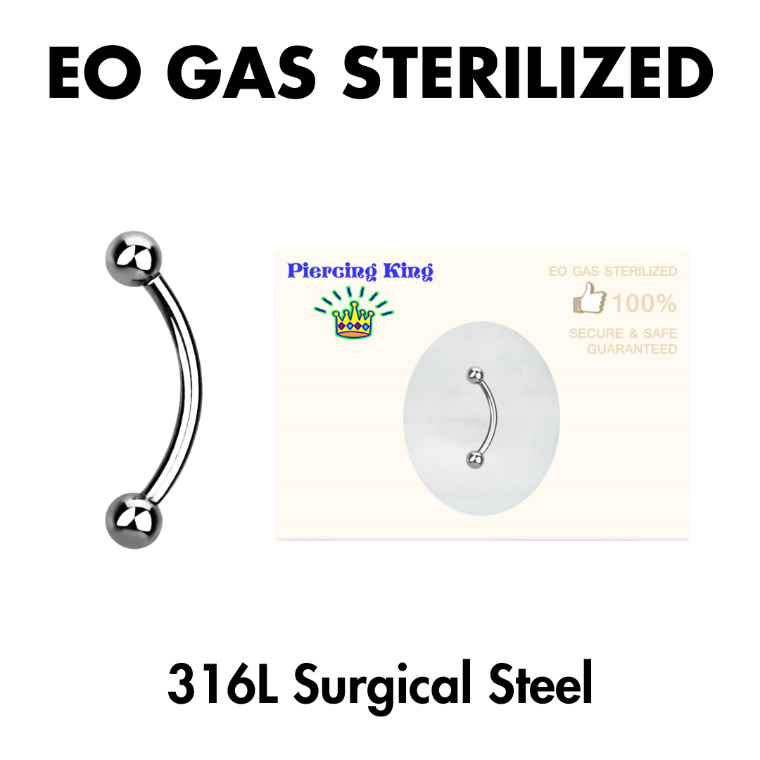 Pre-Sterilized - Curved Barbell