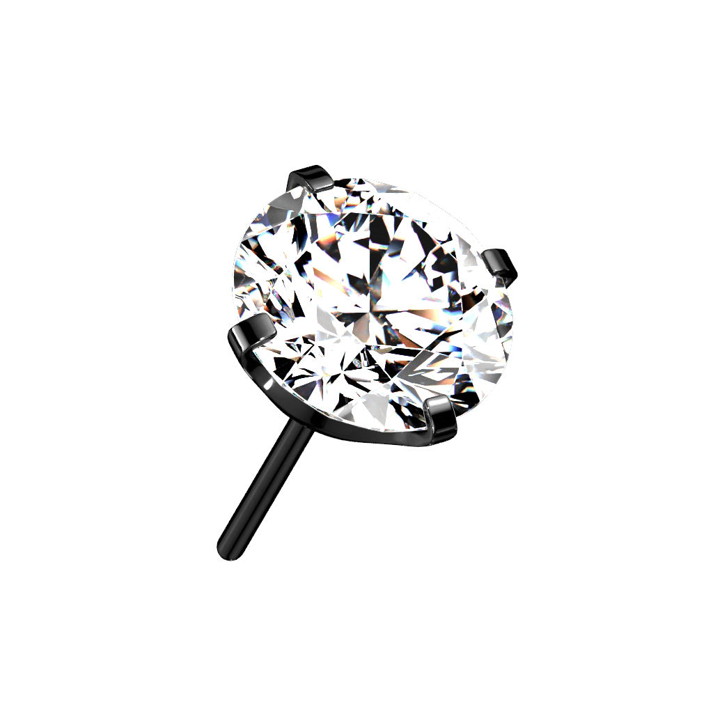 PARTS - TITANIUM - Threadless Prong-Set Gems