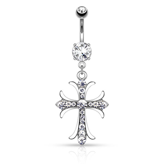 Belly Ring - Celtic Cross