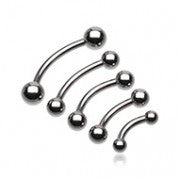 Curved Barbell - Surgical Steel