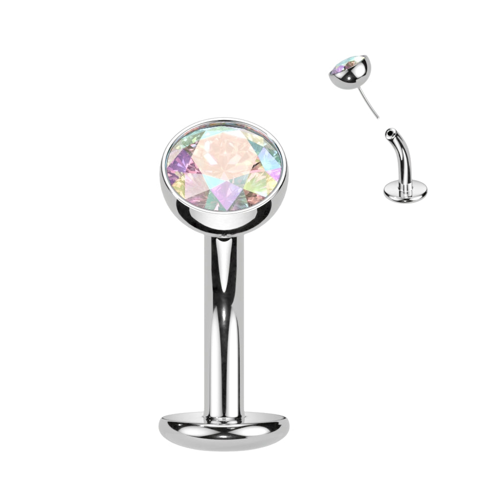 Belly Ring - TITANIUM - Threadless Floating