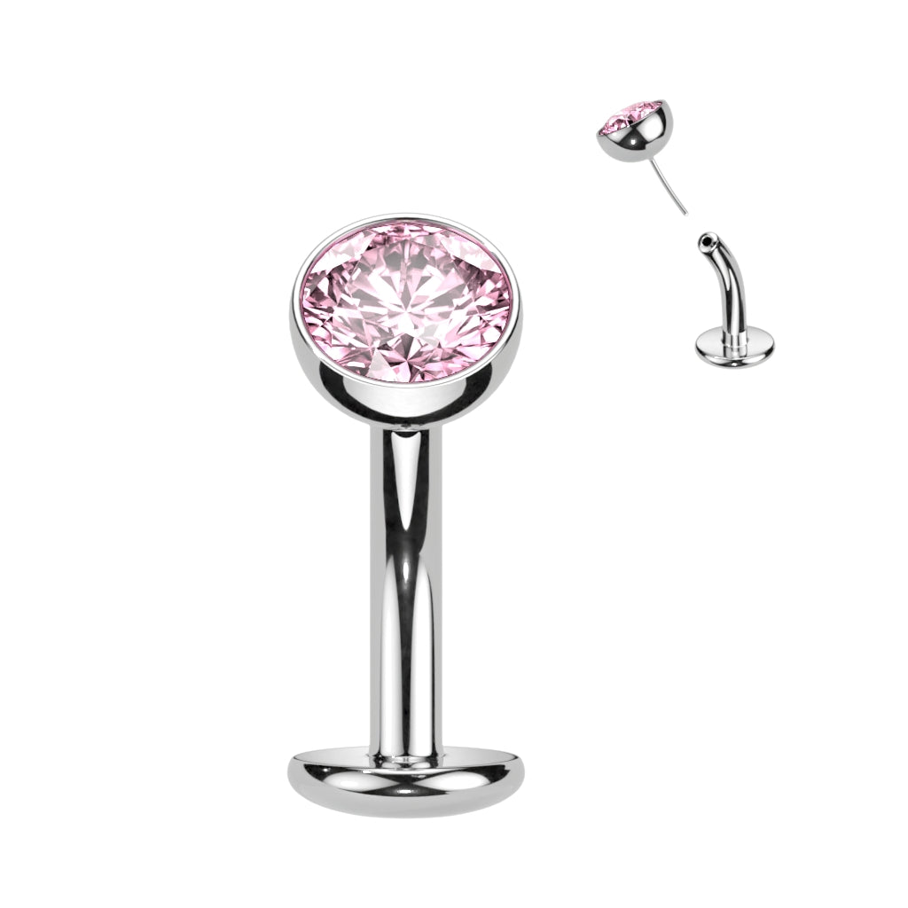 Belly Ring - TITANIUM - Threadless Floating