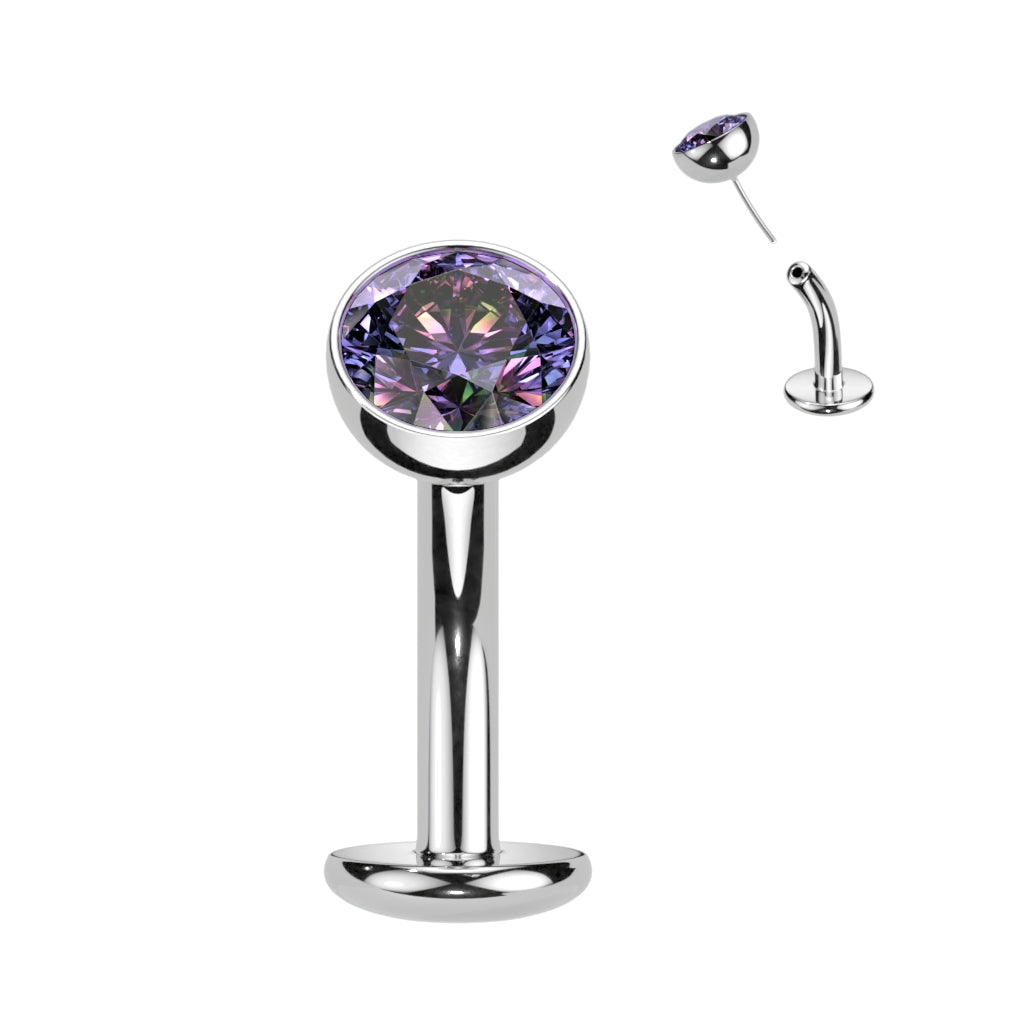 Belly Ring - TITANIUM - Threadless Floating
