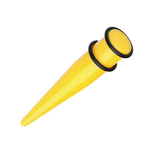 Yellow acrylic neon coloured stretcher.