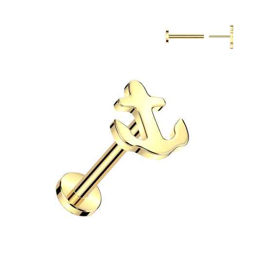 Labrets - TITANIUM - Threadless Anchor