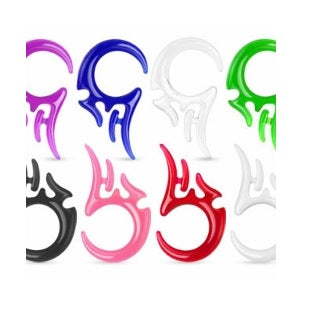 Acrylic stretchers with a winged design.
