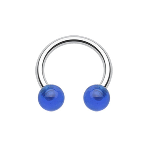 Circular Barbell - Acrylic Balls
