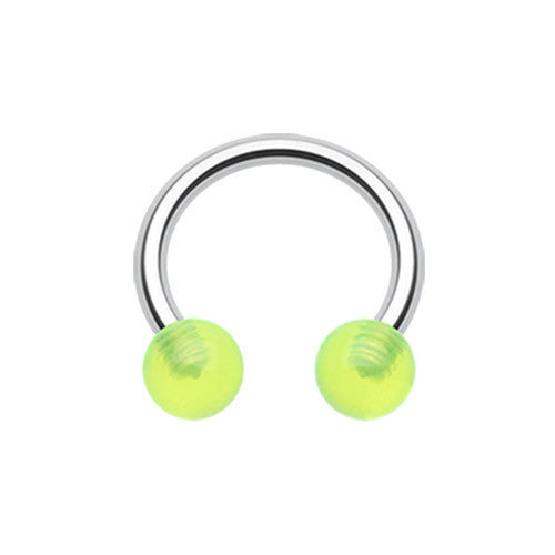 Circular Barbell - Acrylic Balls