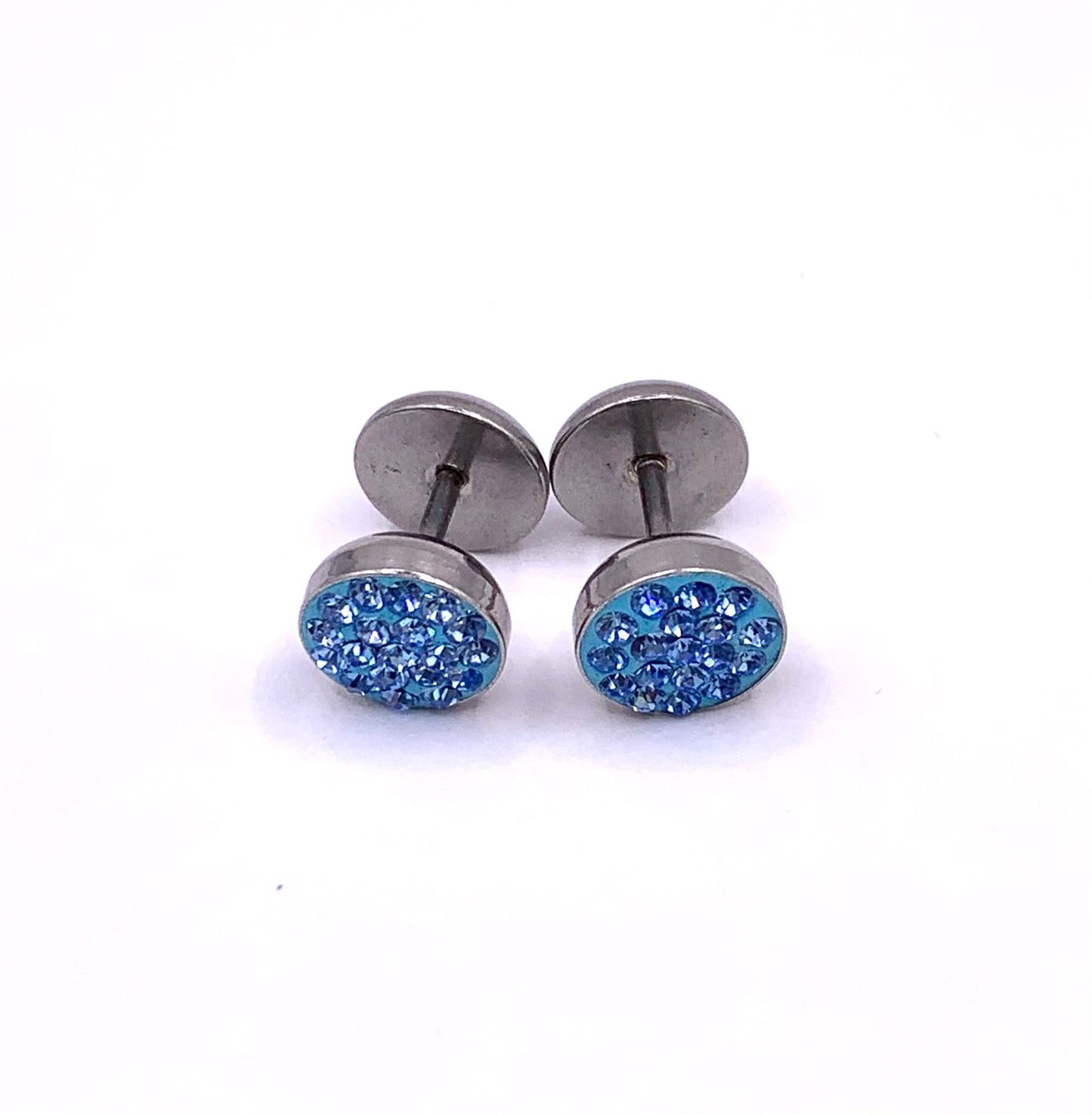 Faux Plugs - Surgical Steel Tiffany