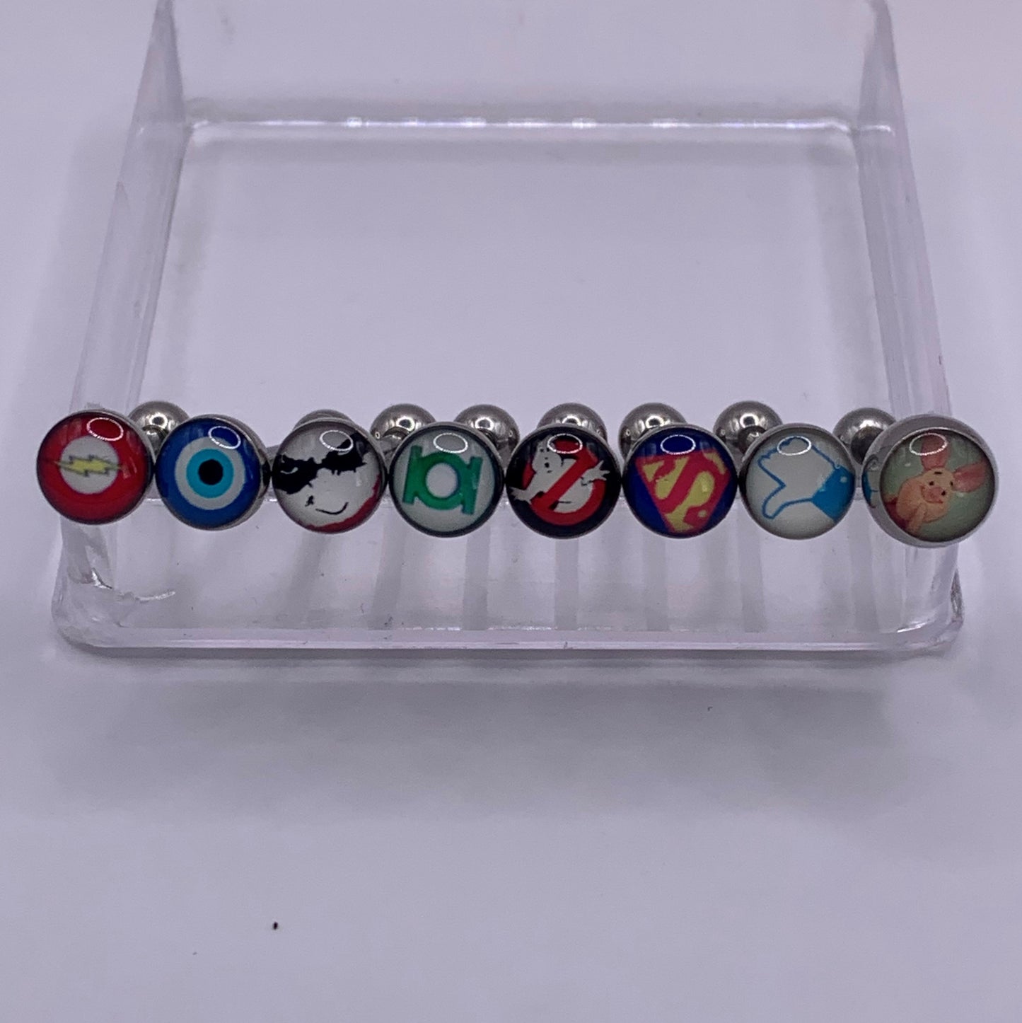 Barbells - Tongue Logo Characters