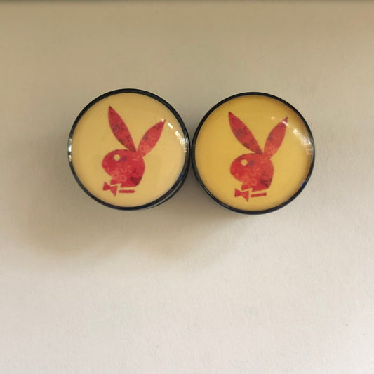 Tunnels / Plugs Pairs - Bunny Logo