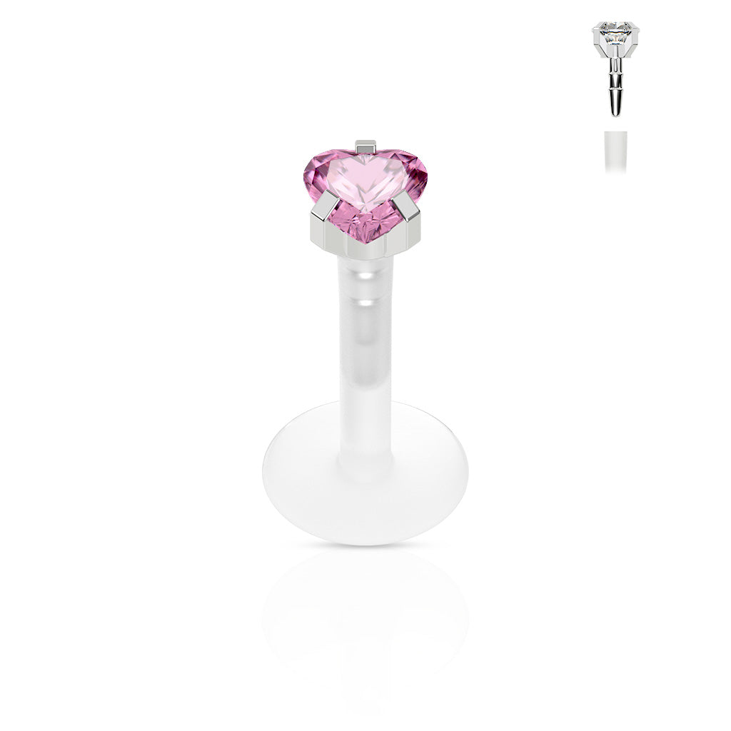Last Chance Packs - Labrets - Bio With Heart Gem