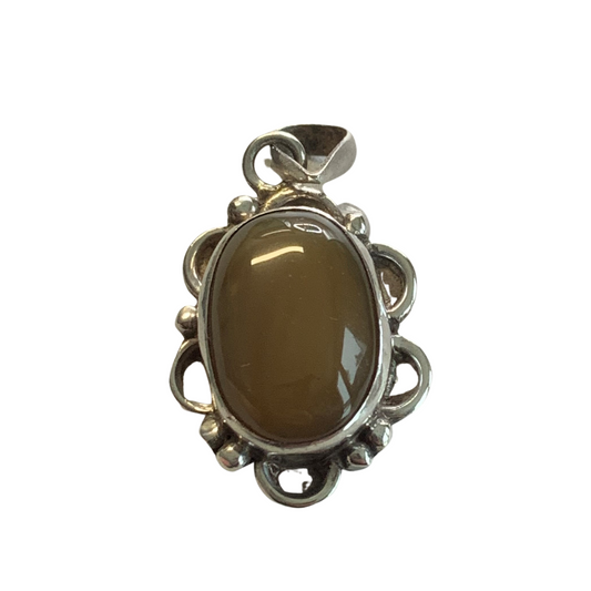Pendants - Oval Amber