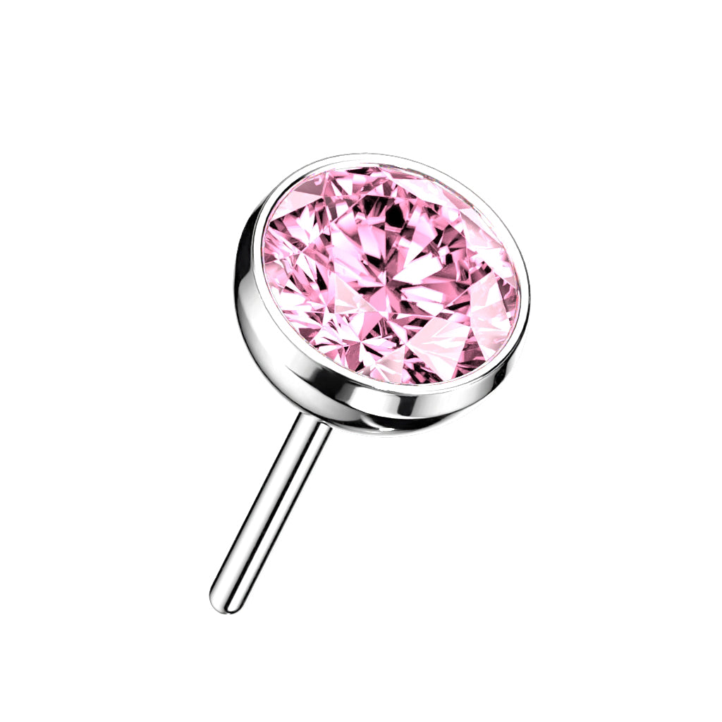 PARTS - TITANIUM - Threadless Bezel Set Gems
