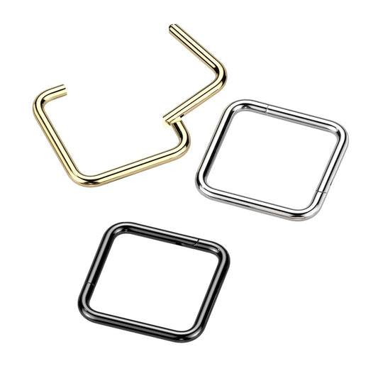 Segment Ring - TITANIUM - Hinged Square