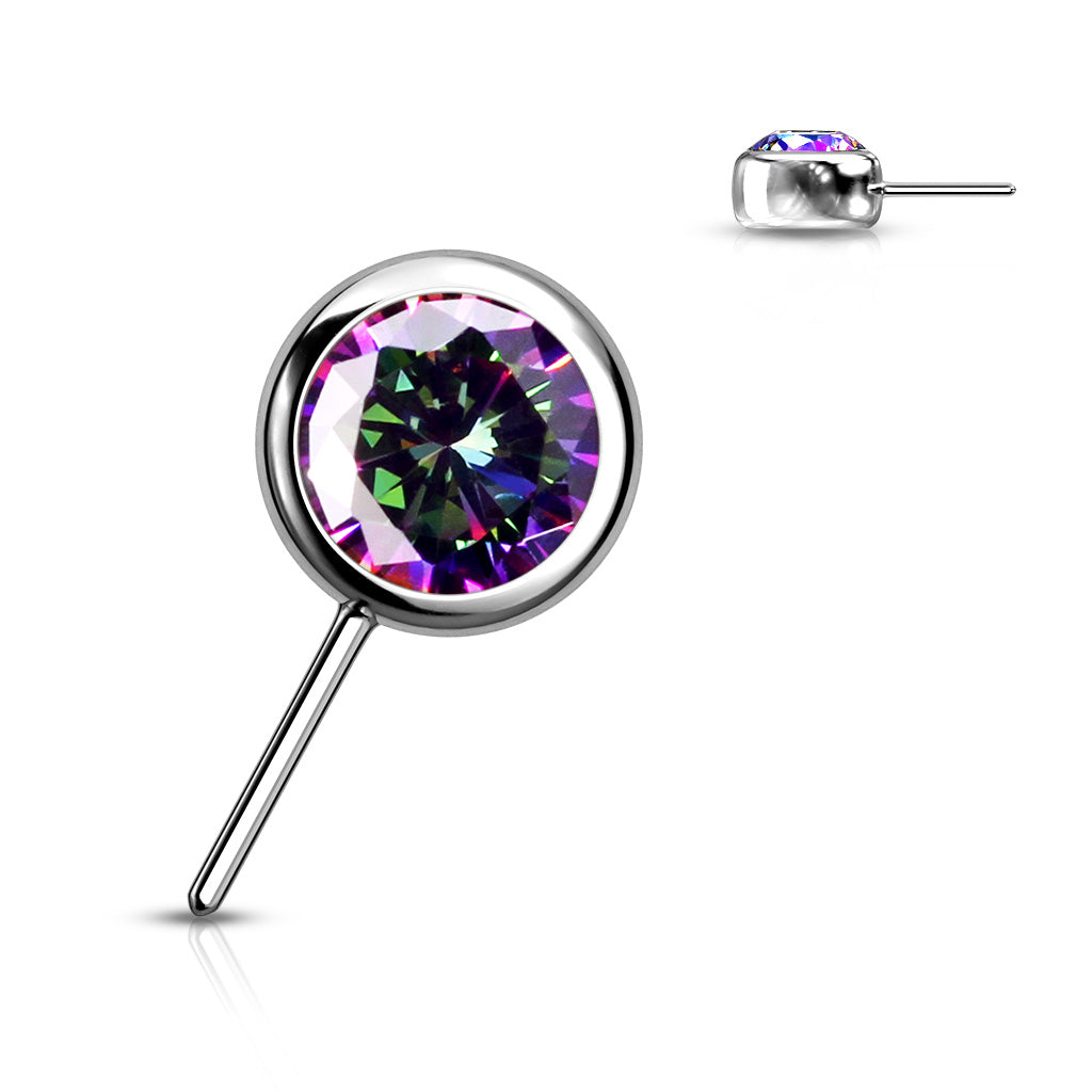 PARTS - TITANIUM - Threadless Gems Front Facing