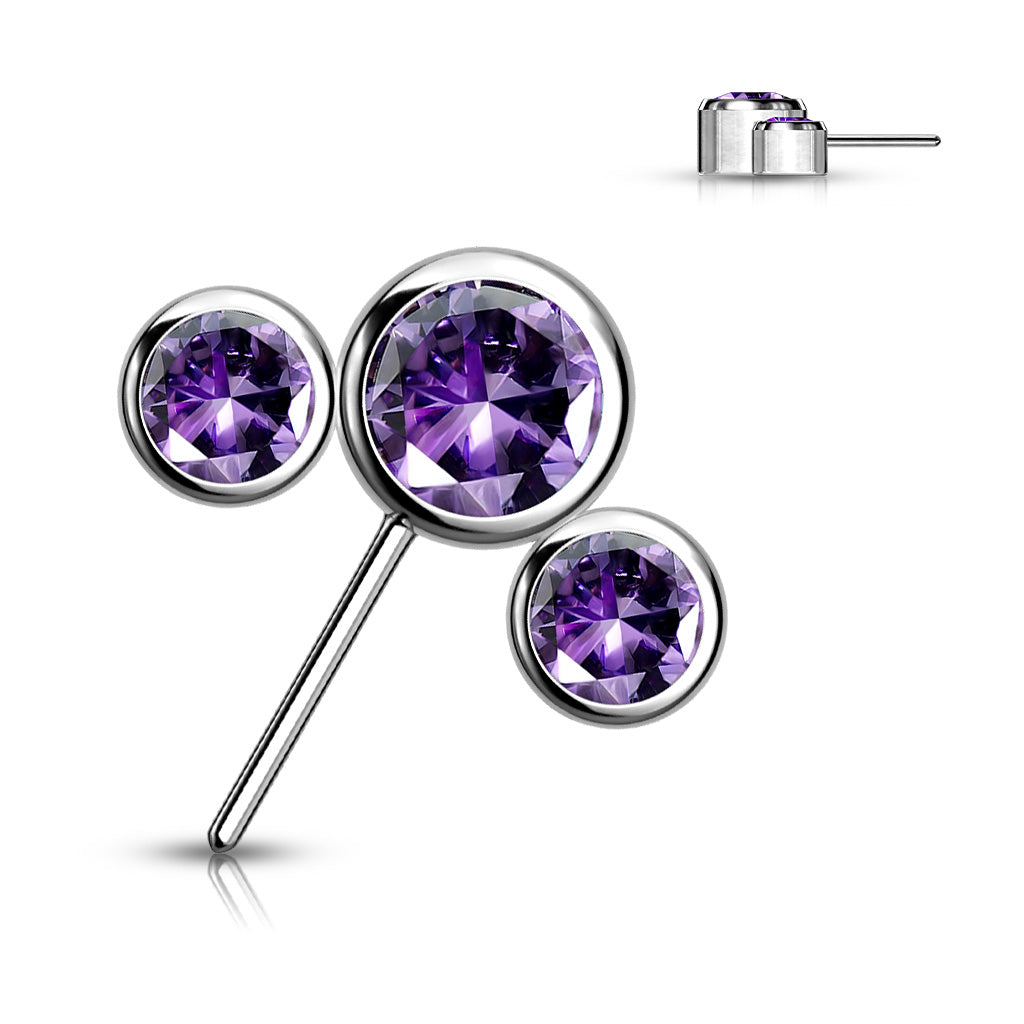PARTS - TITANIUM - Threadless Trios