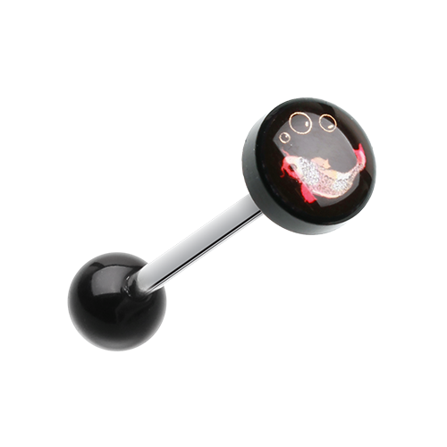 Barbells - Tongue Acrylic Logo