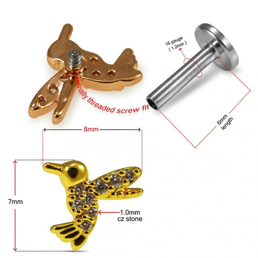 Labrets - IT Hummingbird