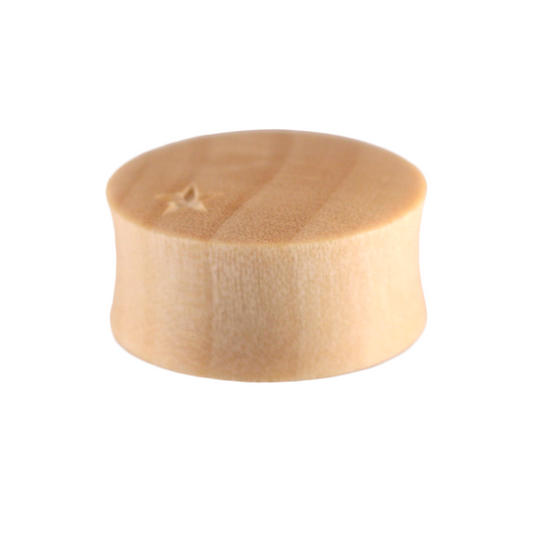 Organics Pairs - Supersize Crocodile Wood Double Flare