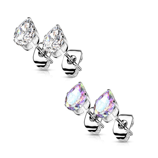 Earrings - Surgical Steel Teardrop