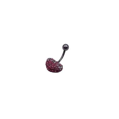 Last Chance Packs - Belly Ring - Tiffany Heart