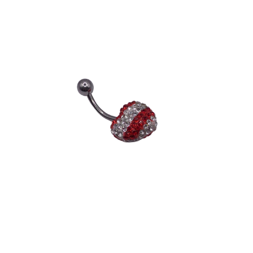 Last Chance Packs - Belly Ring - Tiffany Heart