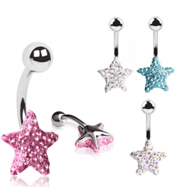 Last Chance Packs - Belly Ring - Tiffany Star