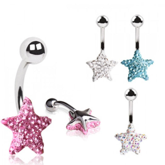 Last Chance Packs - Belly Ring - Tiffany Star