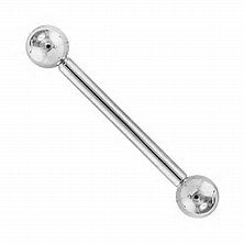 Barbells - Tongue White Gold