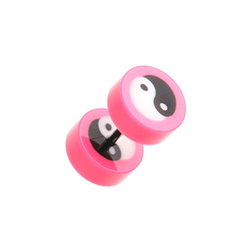 Faux Plugs - Acrylic Yin Yang
