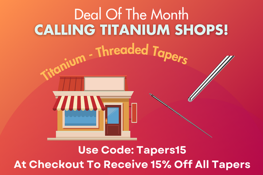 Get TITANIUM Tapers For Less! 💸🔥